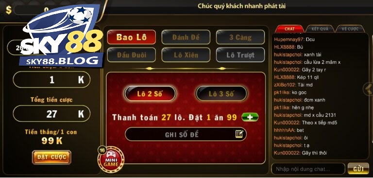 Các phương pháp đánh bao lô có khả năng dễ trúng nhất