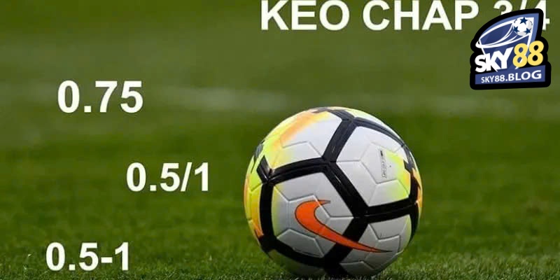 Kèo chấp rất phổ biến trong soi kèo bóng đá